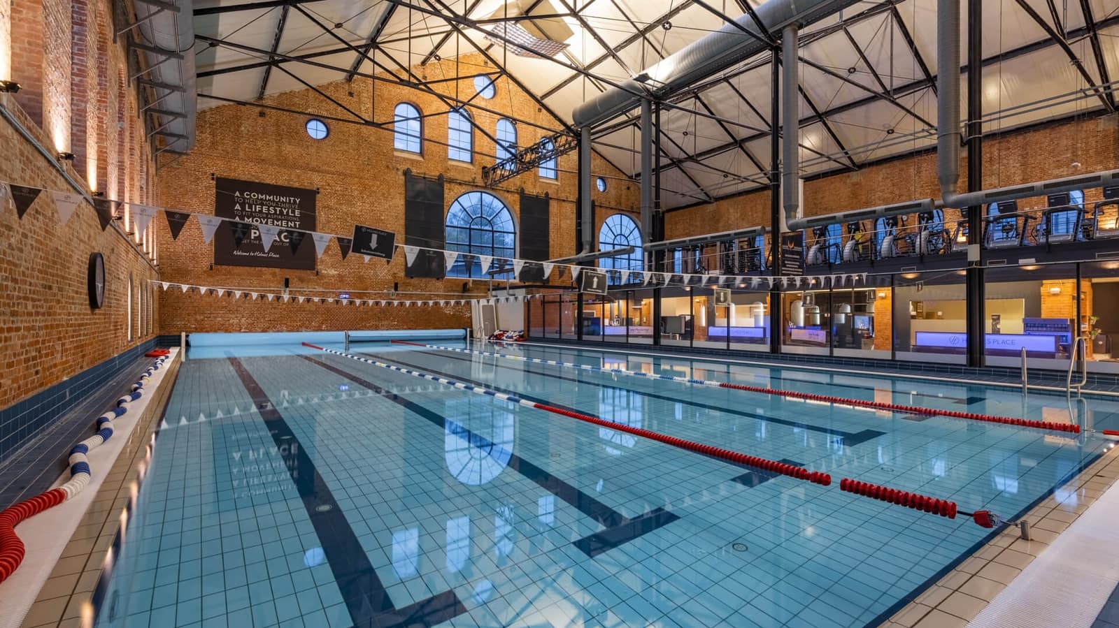 Leisure centre inside