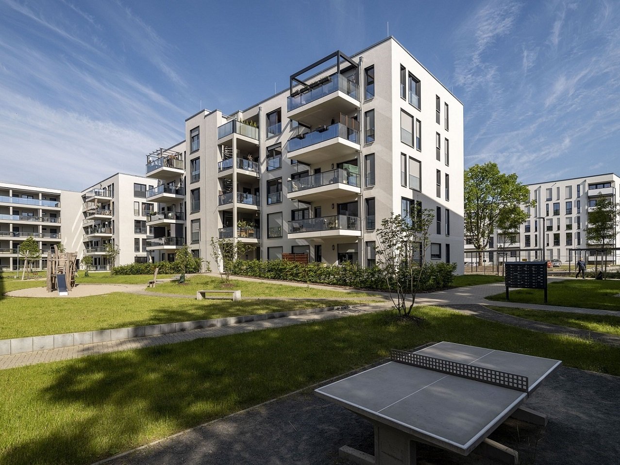high-end residential block