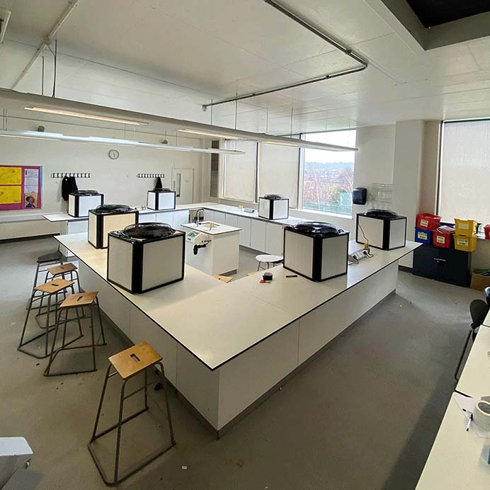 Corsi Rosenthal boxes in school education sector