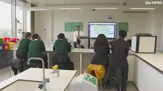 Elmgreen school workshop ITV frame